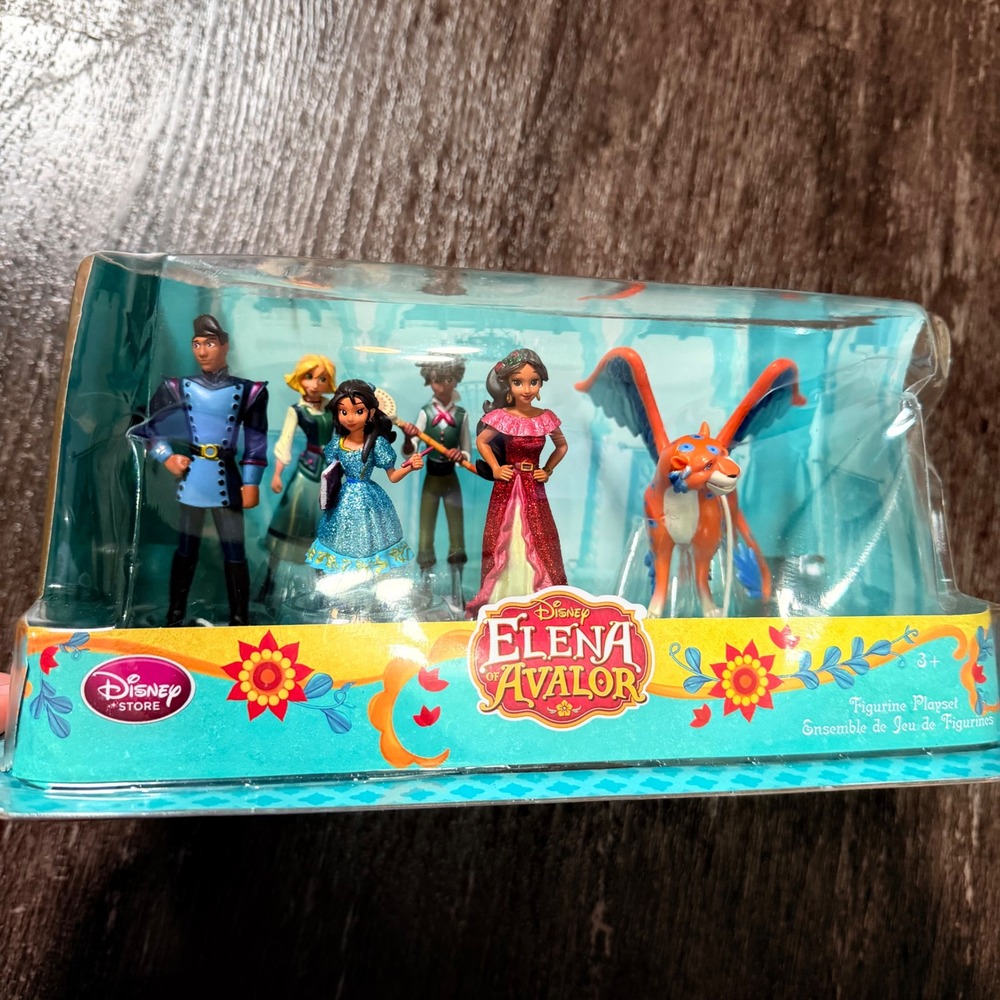 Disney Elena of Avalor Figurine Playset Kids 6 Piece New in Box Cake Toppers